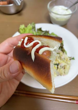15分で出来る★喫茶店のホットドッグ。-レシピのメイン写真