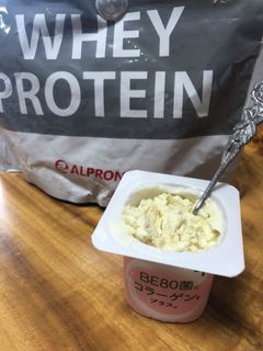 カップヨーグルトでプロテイン摂取☆-レシピのメイン写真