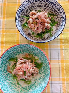 イワシの梅たたき丼-レシピのメイン写真