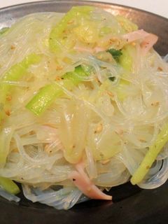 ☆懐かしの給食風春雨サラダ-レシピのメイン写真