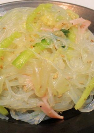 ☆懐かしの給食風春雨サラダ-レシピのメイン写真