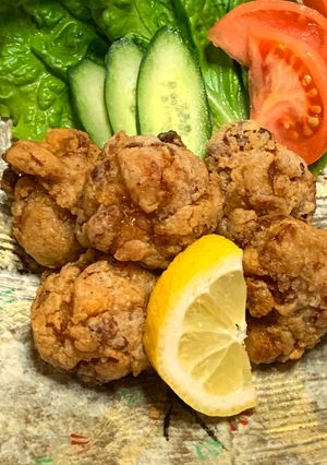 マカ入り外はカリ中はジューシー鶏の唐揚げ-レシピのメイン写真