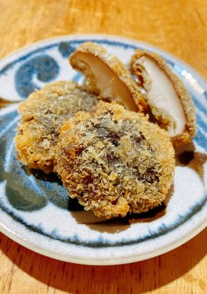 旨味じゅわ〜♡柚子胡椒de椎茸フライ-レシピのメイン写真