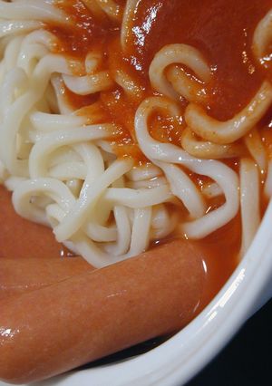 冷やしトマトうどん-レシピのメイン写真
