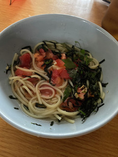 ♡パスタ茶漬け♡-レシピのメイン写真