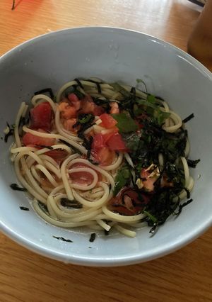 ♡パスタ茶漬け♡-レシピのメイン写真