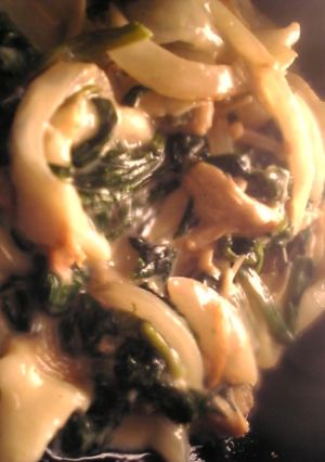 ほうれん草とえのきだけのクリームパスタ-レシピのメイン写真