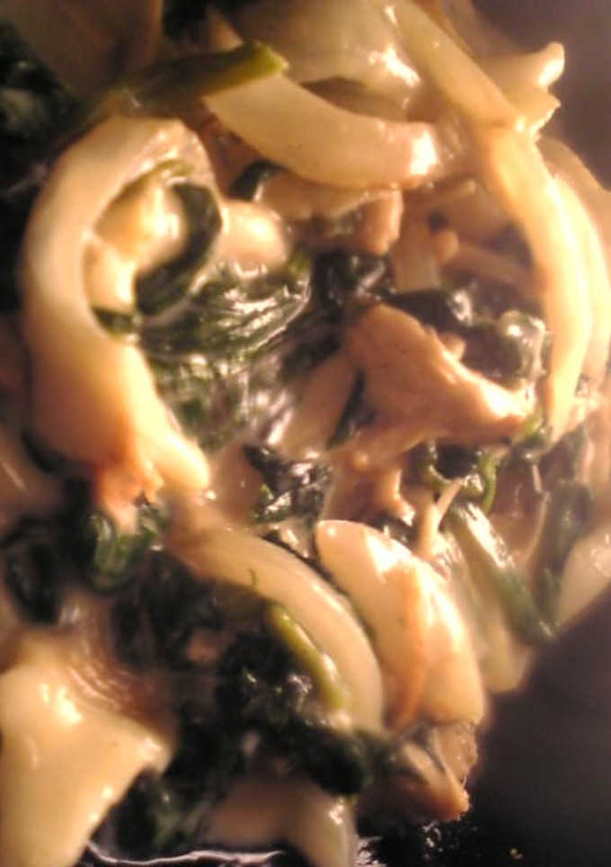 ほうれん草とえのきだけのクリームパスタ-レシピのメイン写真