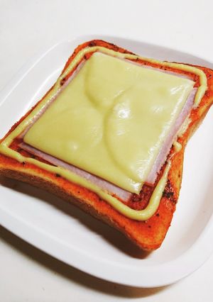 お手軽激辛☆タバスコトースト-レシピのメイン写真