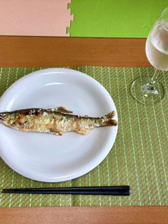夏のおつまみの王様!鮎の塩焼き。-レシピのメイン写真