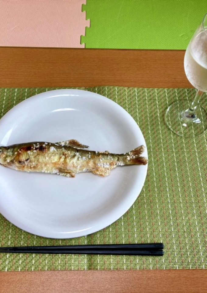 夏のおつまみの王様！鮎の塩焼き。-レシピのメイン写真