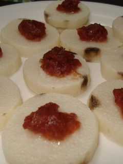 サクサク☆ほくほく☆長芋の梅のっけ焼き-レシピのメイン写真