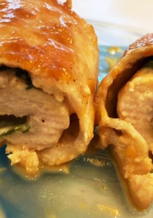 お弁当に！ササミしそチーズ巻き-レシピのメイン写真