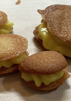 とても簡単ラングドシャサンド✿︎´꒳`-レシピのメイン写真