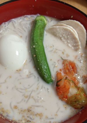 白滝で冷やし担々麺風-レシピのメイン写真