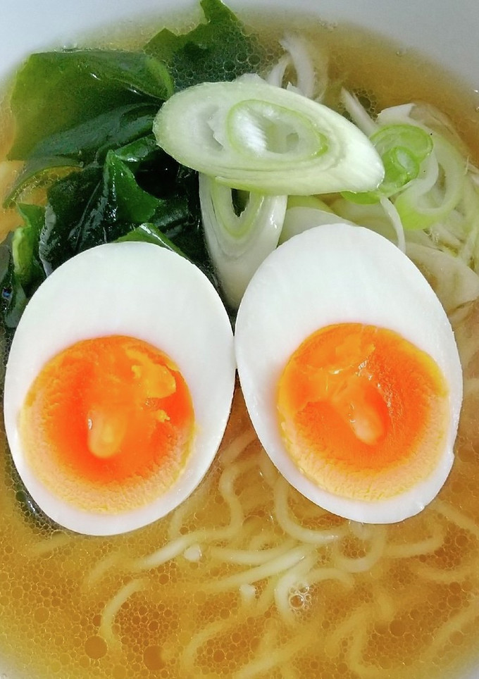 半熟煮卵☆和風塩味♪-レシピのメイン写真
