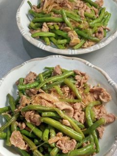 いんげんと春雨と豚肉の炒め煮-レシピのメイン写真