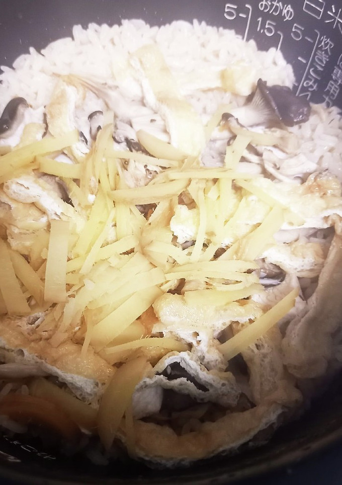簡単！しょうが炊き込みご飯～アレンジ自在-レシピのメイン写真