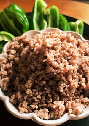 生ピーマンの肉詰め-レシピのメイン写真