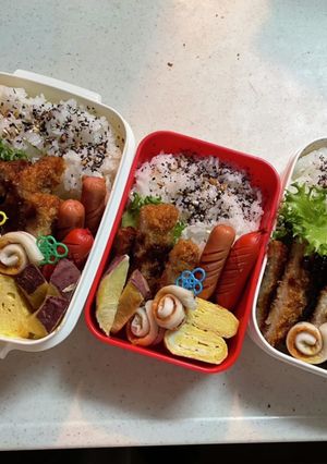 学生弁当(2021.6.2)-レシピのメイン写真