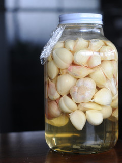 新にんにくの甘酢漬け(糖蒜)-レシピのメイン写真
