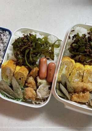 学生弁当(2021.6.17)-レシピのメイン写真