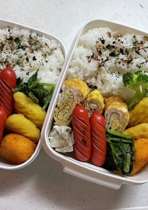 学生弁当(2021.6.18)-レシピのメイン写真