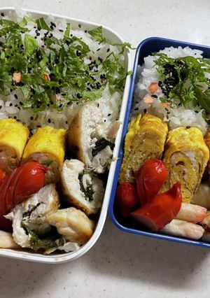 学生弁当(2021.6.22)-レシピのメイン写真