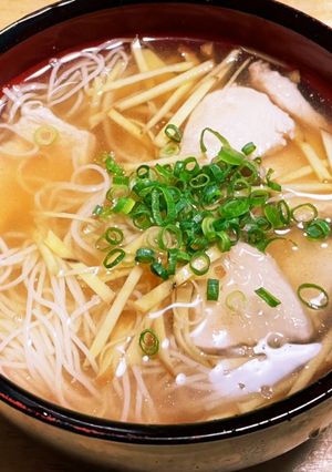 新生姜のぶっかけそうめん-レシピのメイン写真