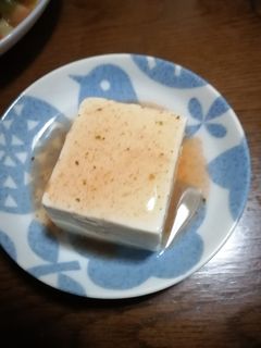 梅づくし冷や奴-レシピのメイン写真