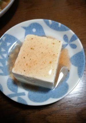 梅づくし冷や奴-レシピのメイン写真