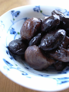 おせちにどうぞ❤甘栗入りの黒豆煮-レシピのメイン写真