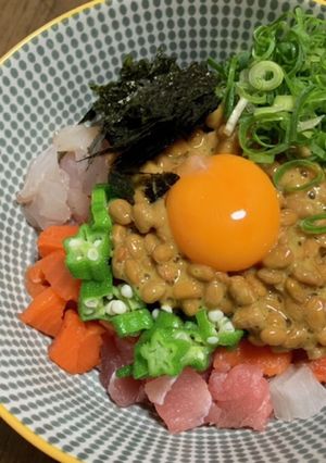 簡単おつまみ☆納豆バクダン-レシピのメイン写真