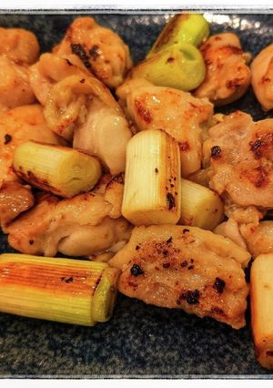 我が家のおつまみ〜焼き鳥塩ねぎま〜-レシピのメイン写真