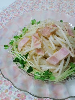 簡単★もやしのマヨコン炒め-レシピのメイン写真