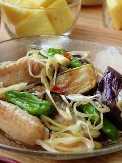 簡単♪鶏と夏野菜の南蛮漬け-レシピのメイン写真