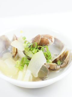 大根とあさりのさっと煮-レシピのメイン写真