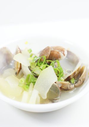 大根とあさりのさっと煮-レシピのメイン写真