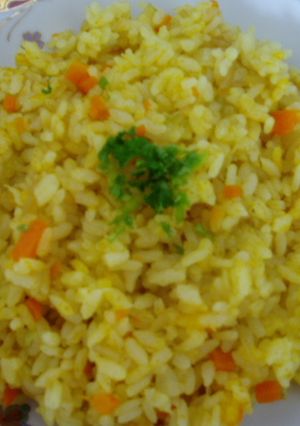 ヘルシー！エコ！カレーの炊き込みご飯！-レシピのメイン写真