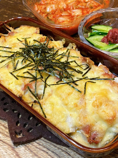 簡単♪長芋豆腐グラタン-レシピのメイン写真