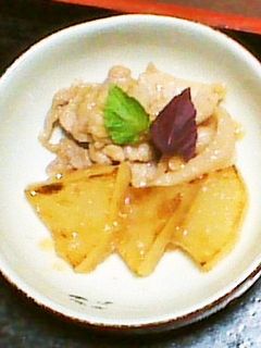 だいこんと豚肉の炒め煮-レシピのメイン写真