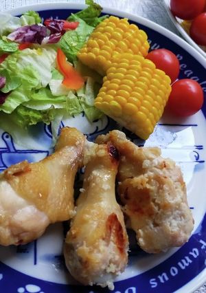 チキン手羽元塩麹焼き♪-レシピのメイン写真