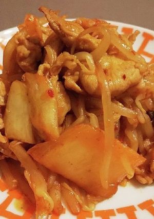 ◆ごま油香る♡お肉柔らか豚キムチ◆-レシピのメイン写真