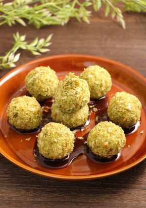 揚げないコロッケ！抹茶焼きパン粉-レシピのメイン写真