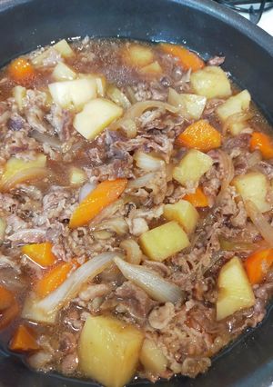 簡単！肉じゃが-レシピのメイン写真