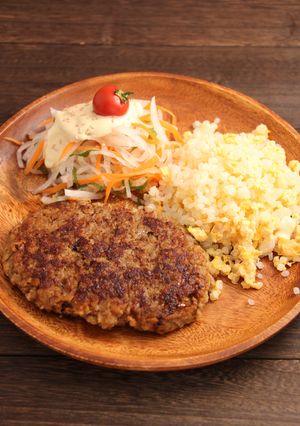 ダイエットハンバーグ☆びっくりドンキー風-レシピのメイン写真