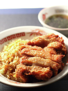 バーミヤンの!台湾大からあげチャーハン♪-レシピのメイン写真