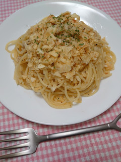 簡単☆お手軽ポテチのオイルパスタ♩-レシピのメイン写真
