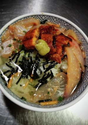 冷製ゴマ味噌の鯛茶漬け❨(#≧↺≦#)❩-レシピのメイン写真