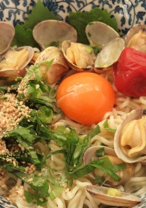 しそあっさり塩冷やしラーメン-レシピのメイン写真
